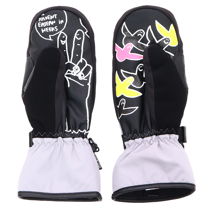 MARK GONZALES COLLABORATION CHAOS GLOVE MITTEN画像１