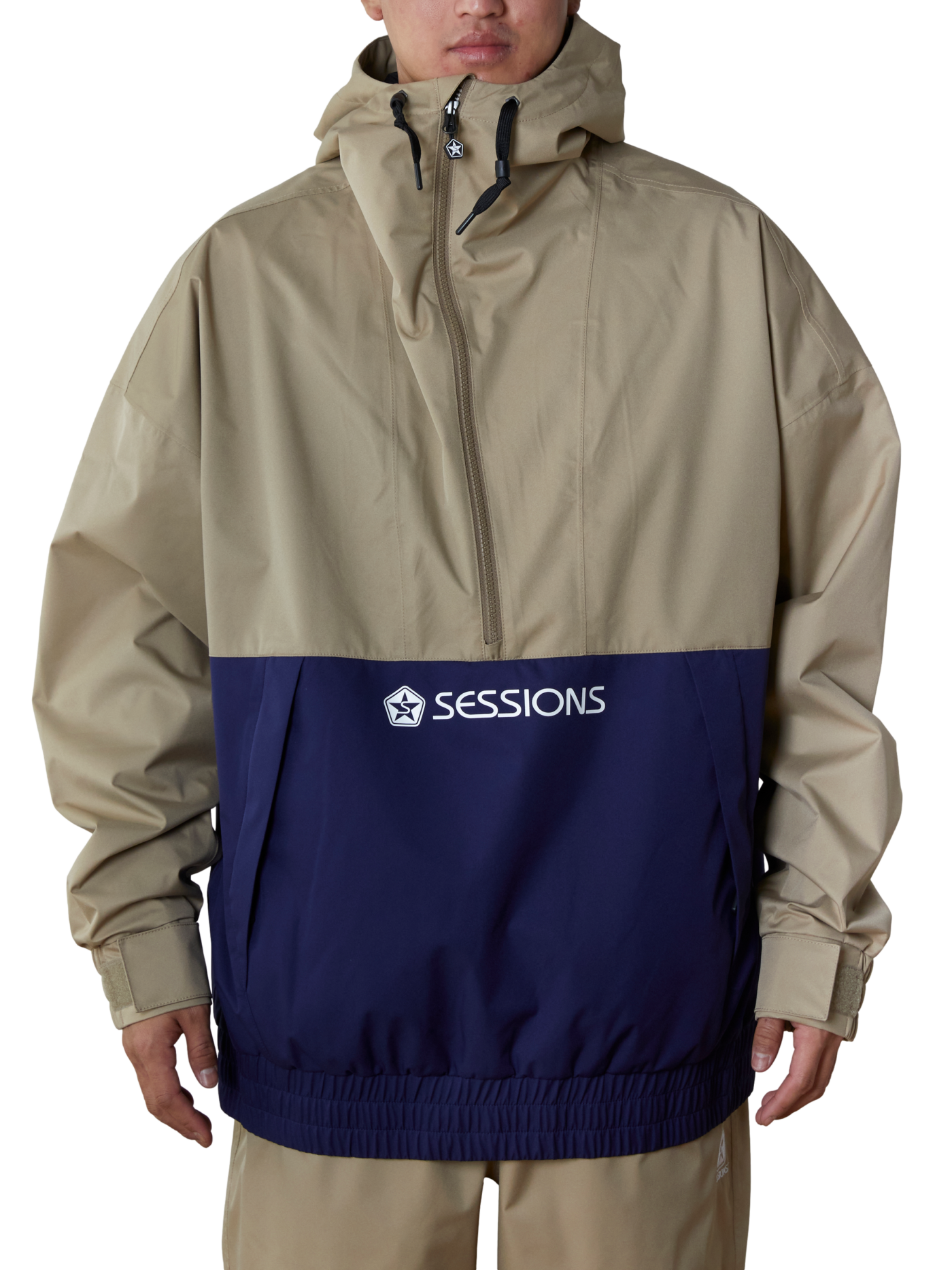 MISSION 1/4 ZIP HOOD