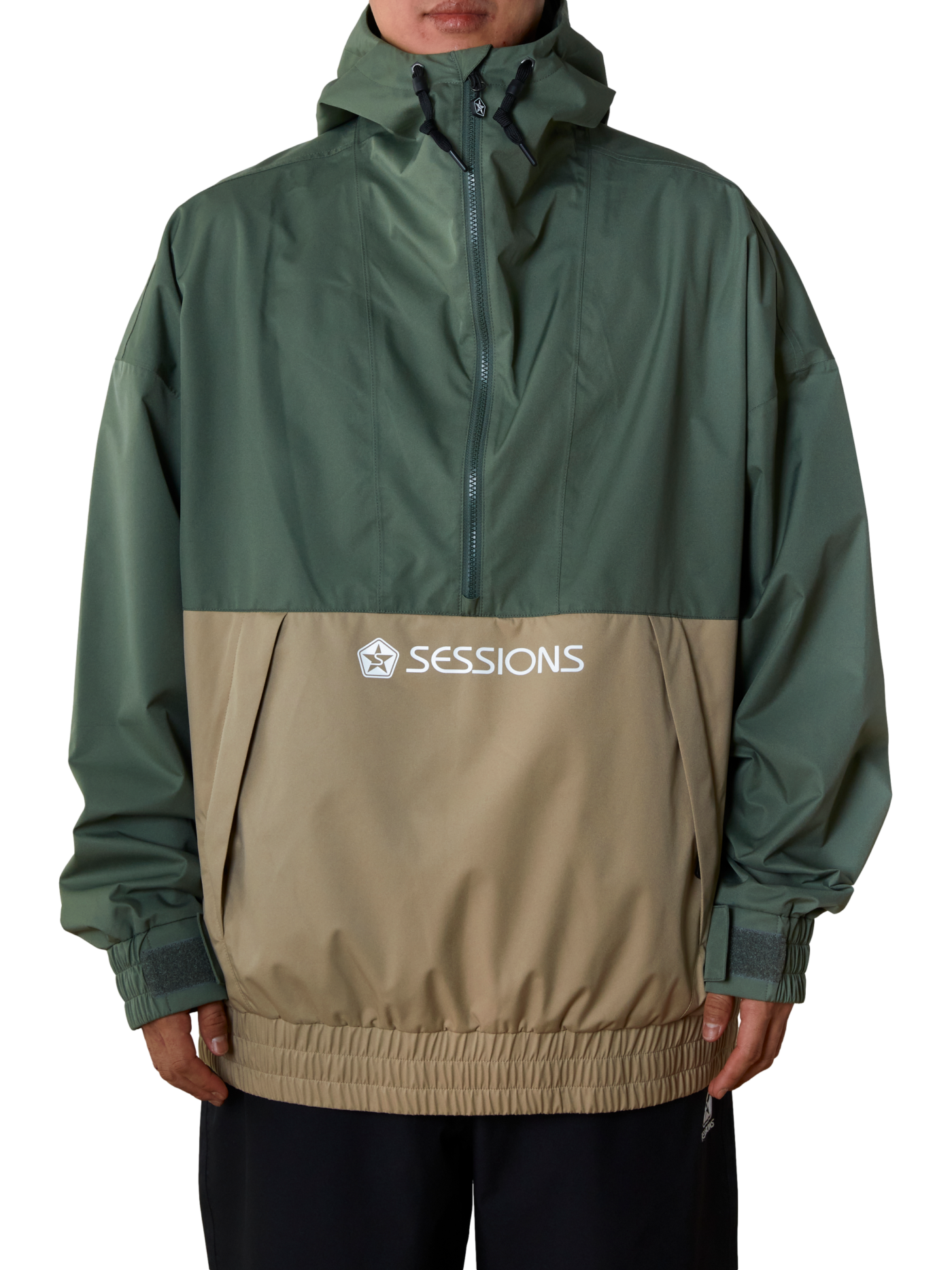 MISSION 1/4 ZIP HOOD